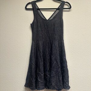 Wet Seal Blue Mini Skater Sundress